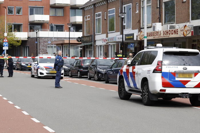 Gewapende overval op winkelpand