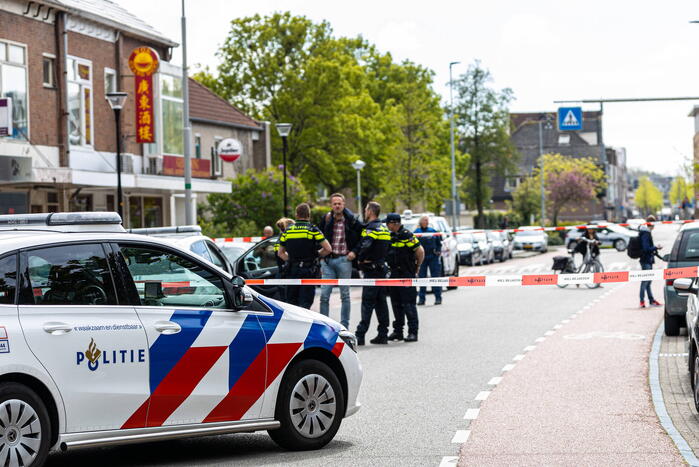 Gewapende overval op winkelpand