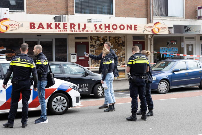 Gewapende overval op winkelpand