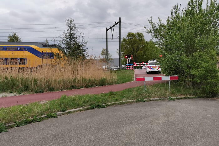 Treinverkeer stilgelegd door persoon op spoor