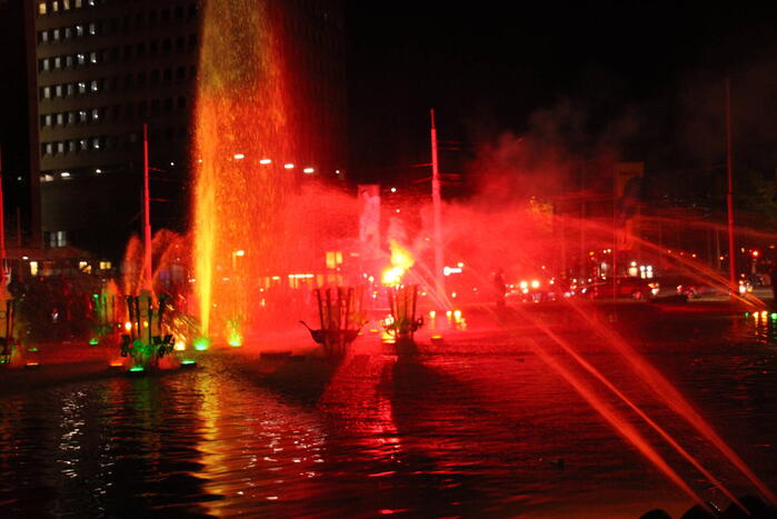 Turken vieren kampioenschap in centrum van Rotterdam