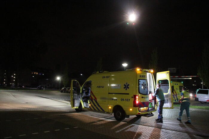 Traumahelikopter landt voor incident in woning