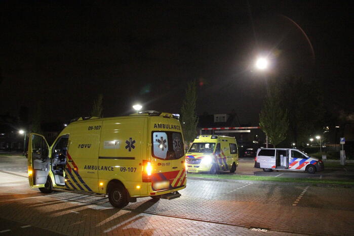 Traumahelikopter landt voor incident in woning