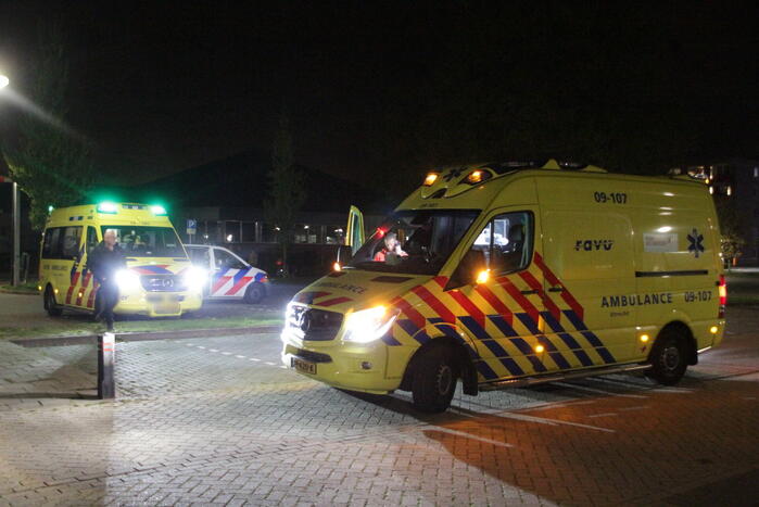 Traumahelikopter landt voor incident in woning