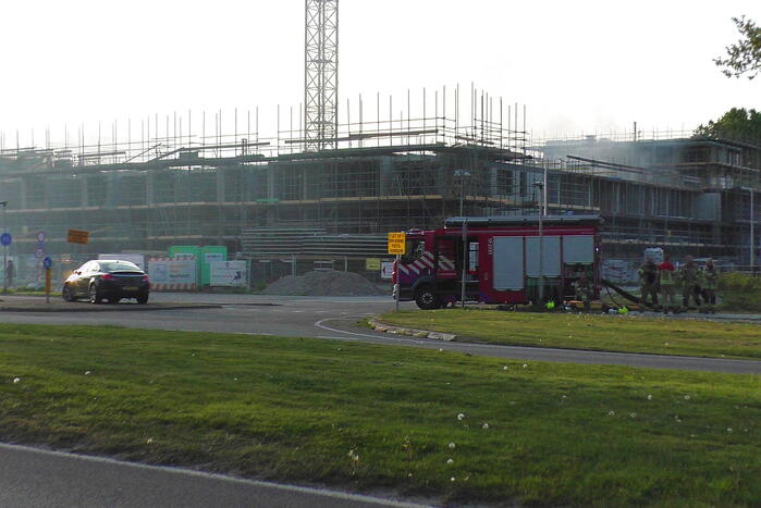 NL-Alert vanwege grote brand in appartementencomplex