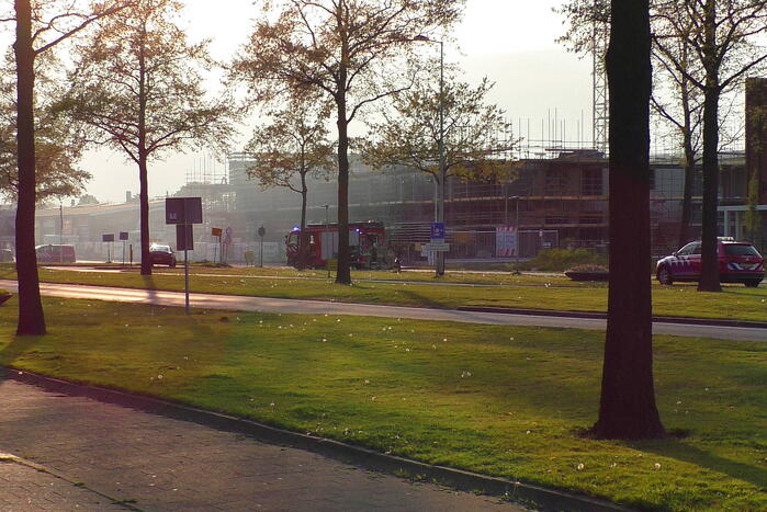 NL-Alert vanwege grote brand in appartementencomplex