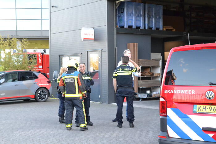 Brand op dak HTC Parking and Security