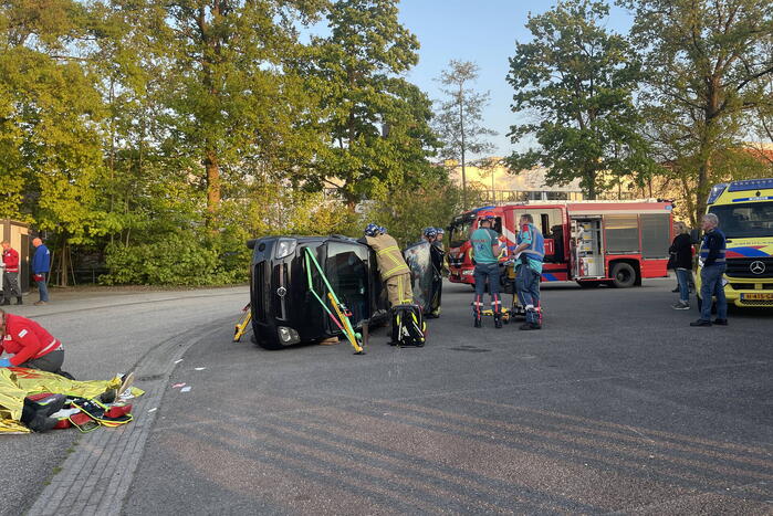 Multidisciplinaire oefening door hulpdiensten