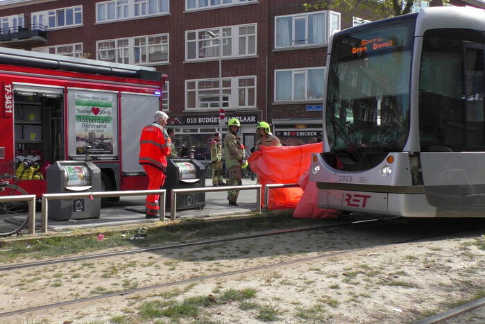 Persoon ernstig gewond bij aanrijding met tram