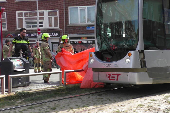 Persoon ernstig gewond bij aanrijding met tram