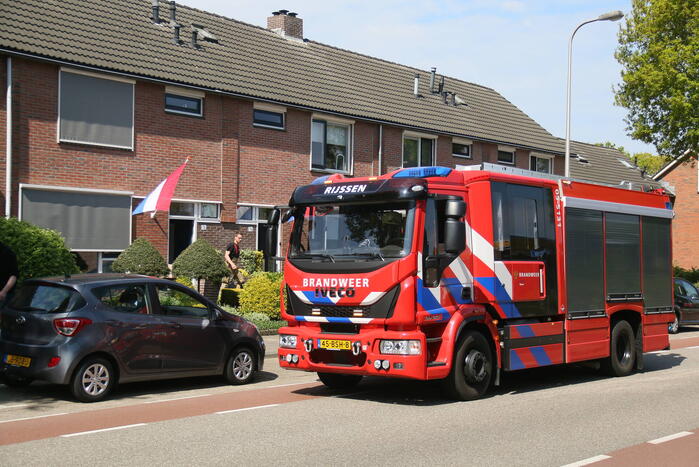 Geknapte waterleiding zet keuken blank