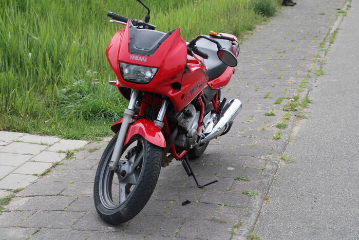 Motorrijder gewond bij eenzijdig ongeval