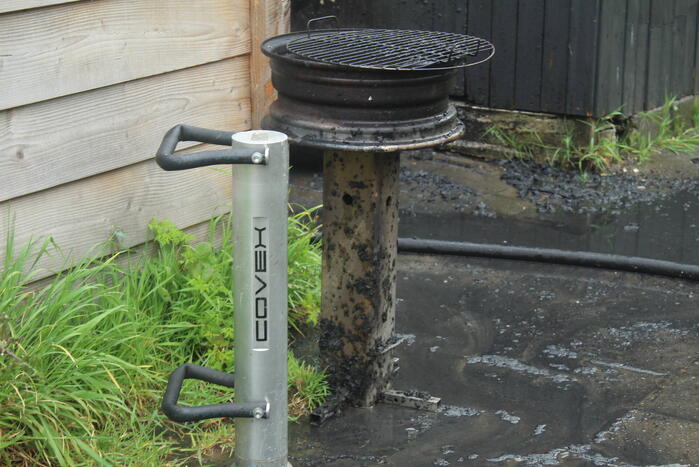 Schuur en schutting lopen brandschade op