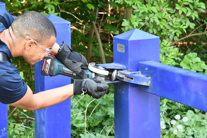 Brandweer druk met zoekgeraakte hond Dash
