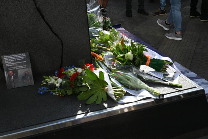 Honderden herdenken Pim Fortuyn