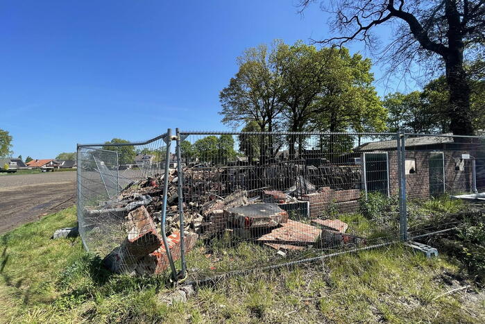 Day-after grote brand bij boerderij