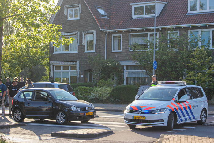 Bestuurder aangehouden na aanrijding