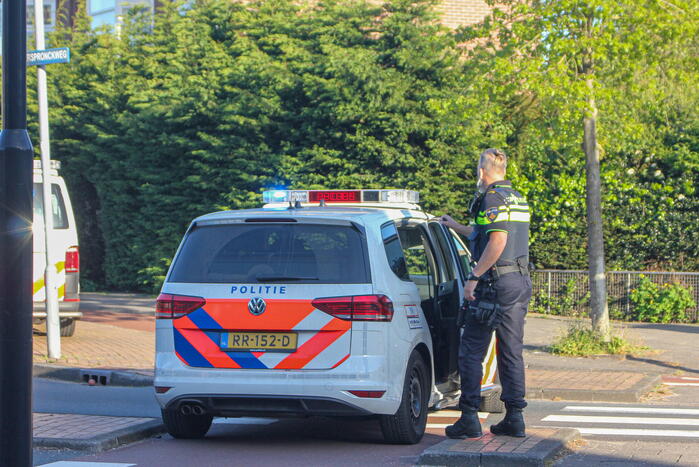 Bestuurder aangehouden na aanrijding