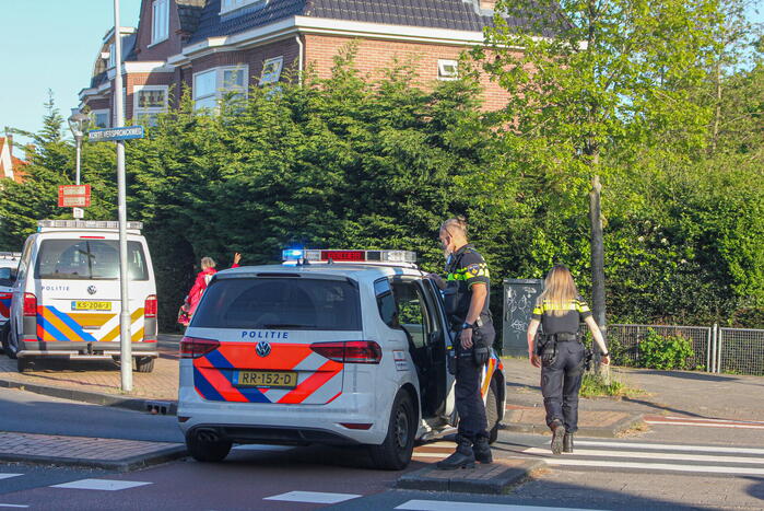 Bestuurder aangehouden na aanrijding