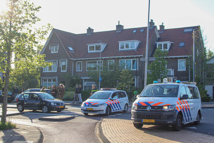 Bestuurder aangehouden na aanrijding