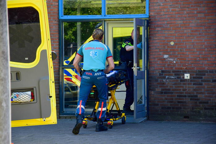 Persoon gewond bij steekincident