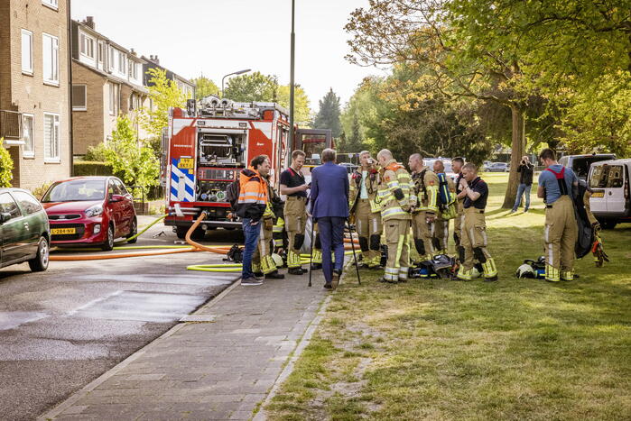 Felle brand in appartementencomplex