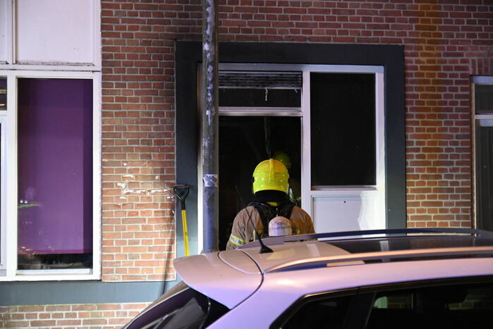 Woningen ontruimd door scooterbrand