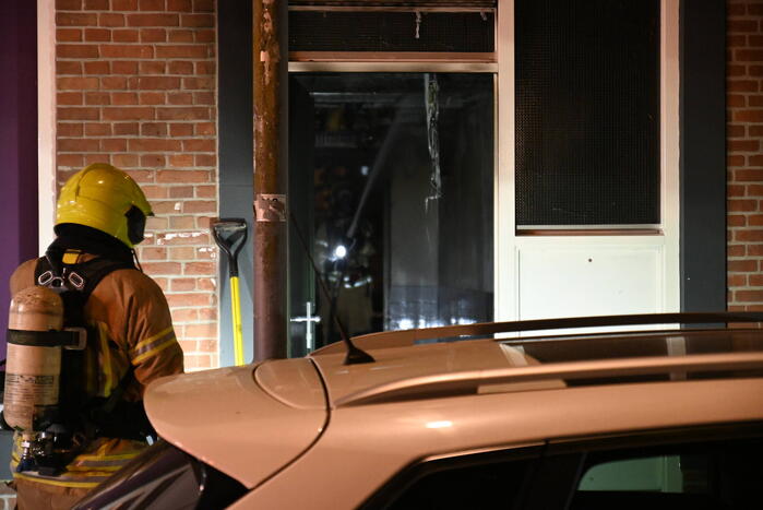 Woningen ontruimd door scooterbrand