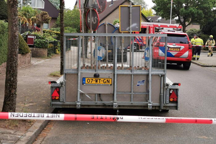 Meerdere woningen ontruimd na gaslekkage