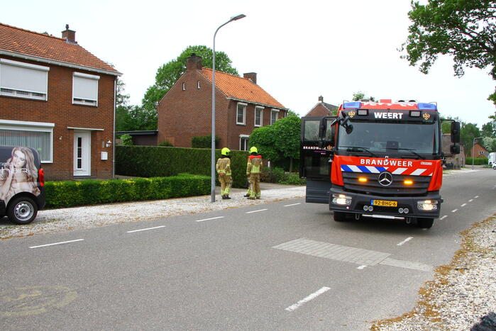 Woning ontruimd vanwege gaslucht