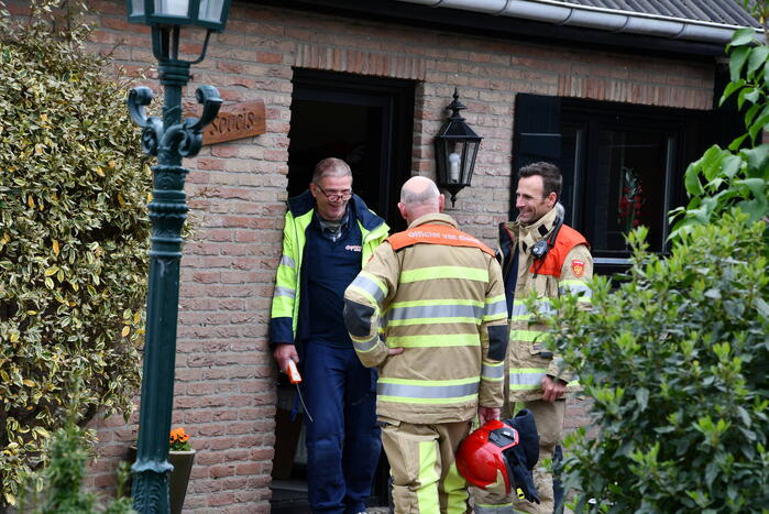 Gaslek ontdekt tijdens vervangen van gasmeter