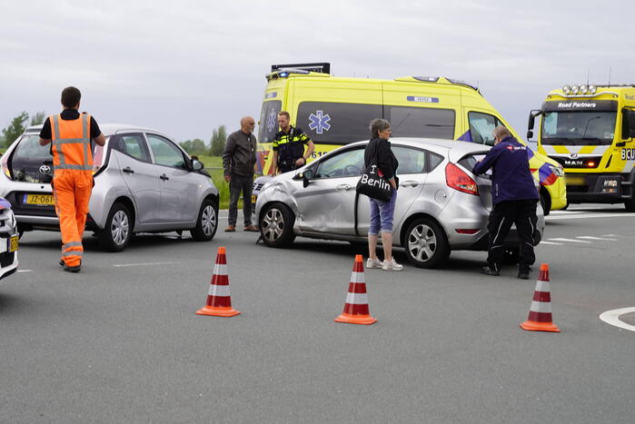 Schade bij ongeval op kruising