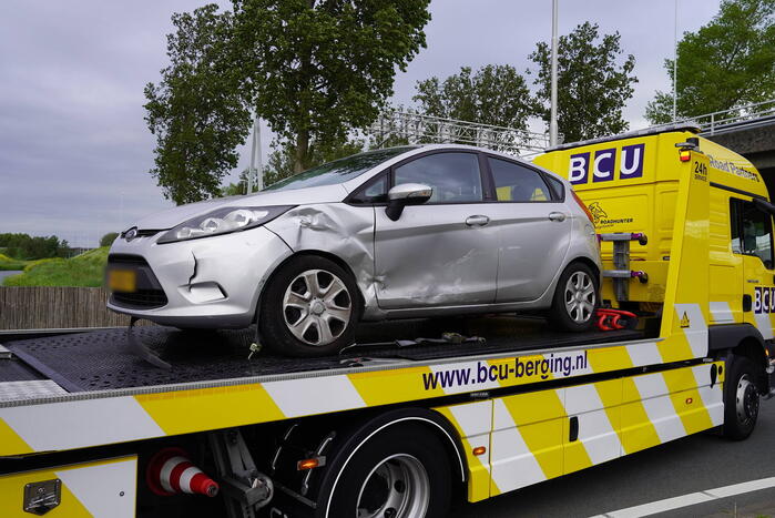 Schade bij ongeval op kruising