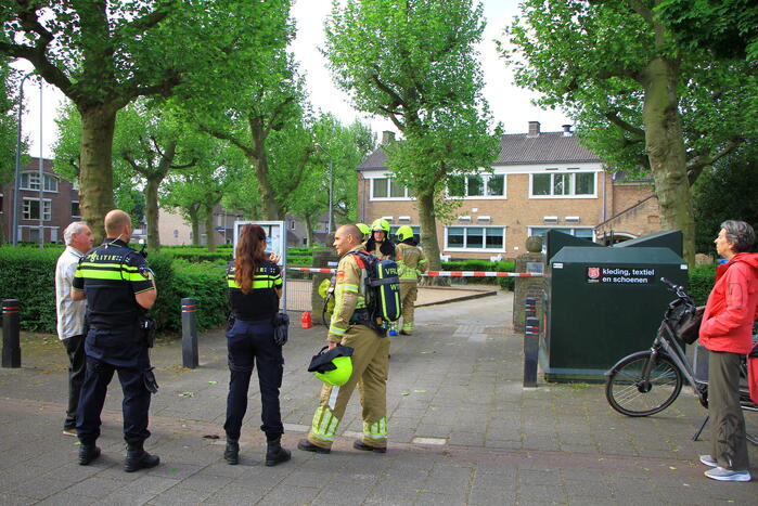 Onderzoek naar gaslekkage bij buurthuis Fatima