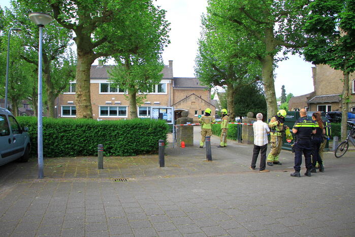 Onderzoek naar gaslekkage bij buurthuis Fatima