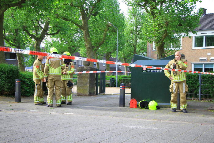 Onderzoek naar gaslekkage bij buurthuis Fatima