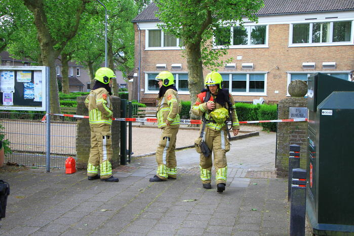 Onderzoek naar gaslekkage bij buurthuis Fatima