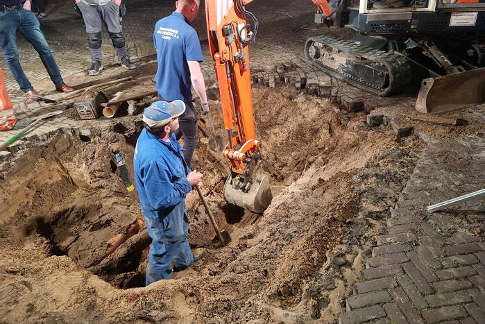 Meerdere wegen afgesloten vanwege waterlekkage
