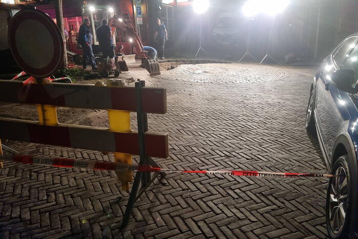 Meerdere wegen afgesloten vanwege waterlekkage