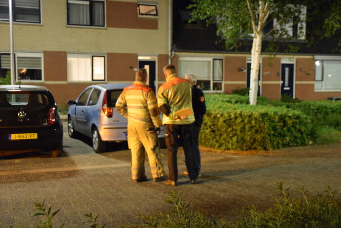 Brandweer doet urenlang onderzoek