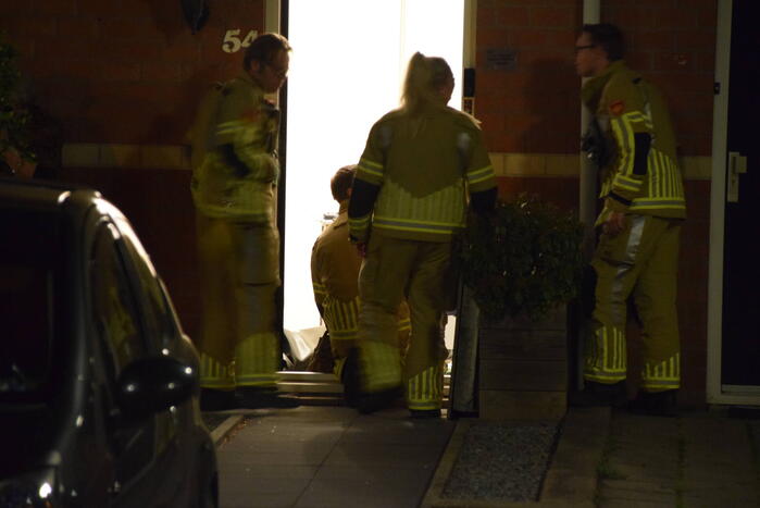 Brandweer doet urenlang onderzoek