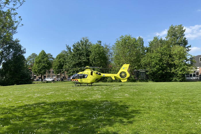 Traumahelikopter ingezet voor kind