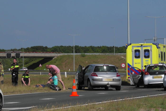 Twee gewonden bij ongeval
