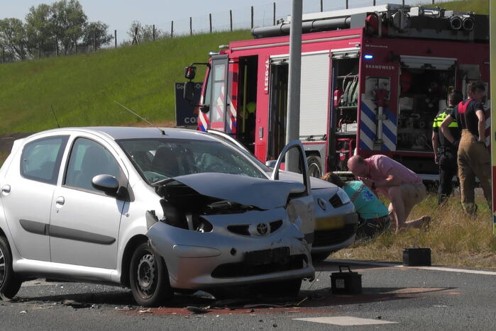 Twee gewonden bij ongeval