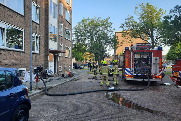 Woningen geventileerd na brand