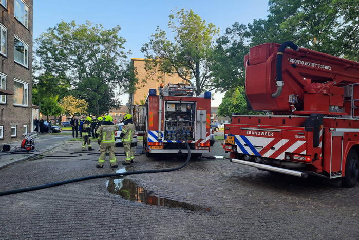 Woningen geventileerd na brand