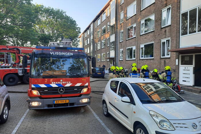 Woningen geventileerd na brand