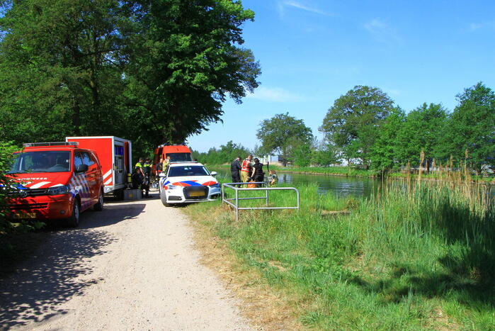 Groot onderzoek langs kanaal