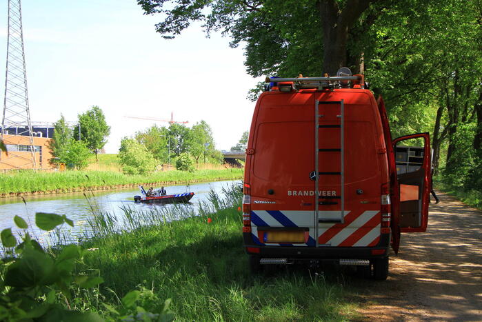 Groot onderzoek langs kanaal