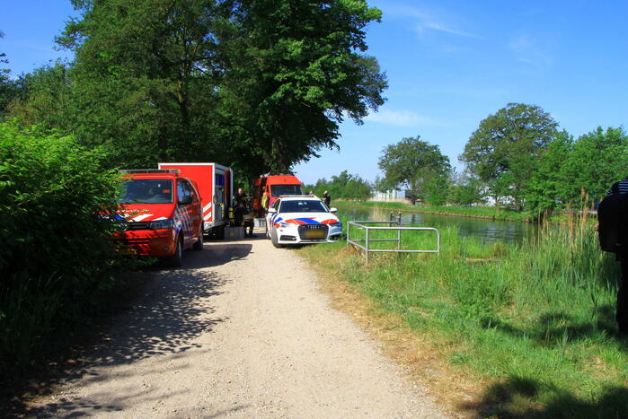 Groot onderzoek langs kanaal